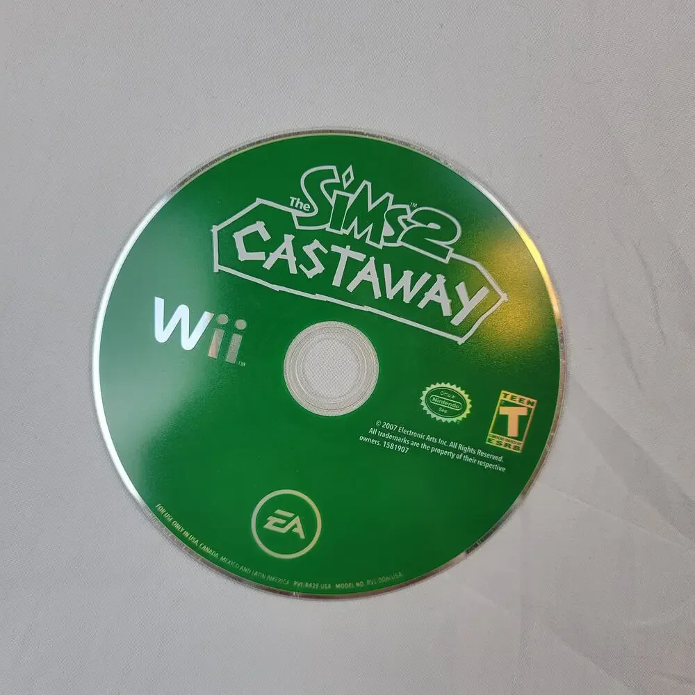 The Sims 2 Castaway Wii Disc Only